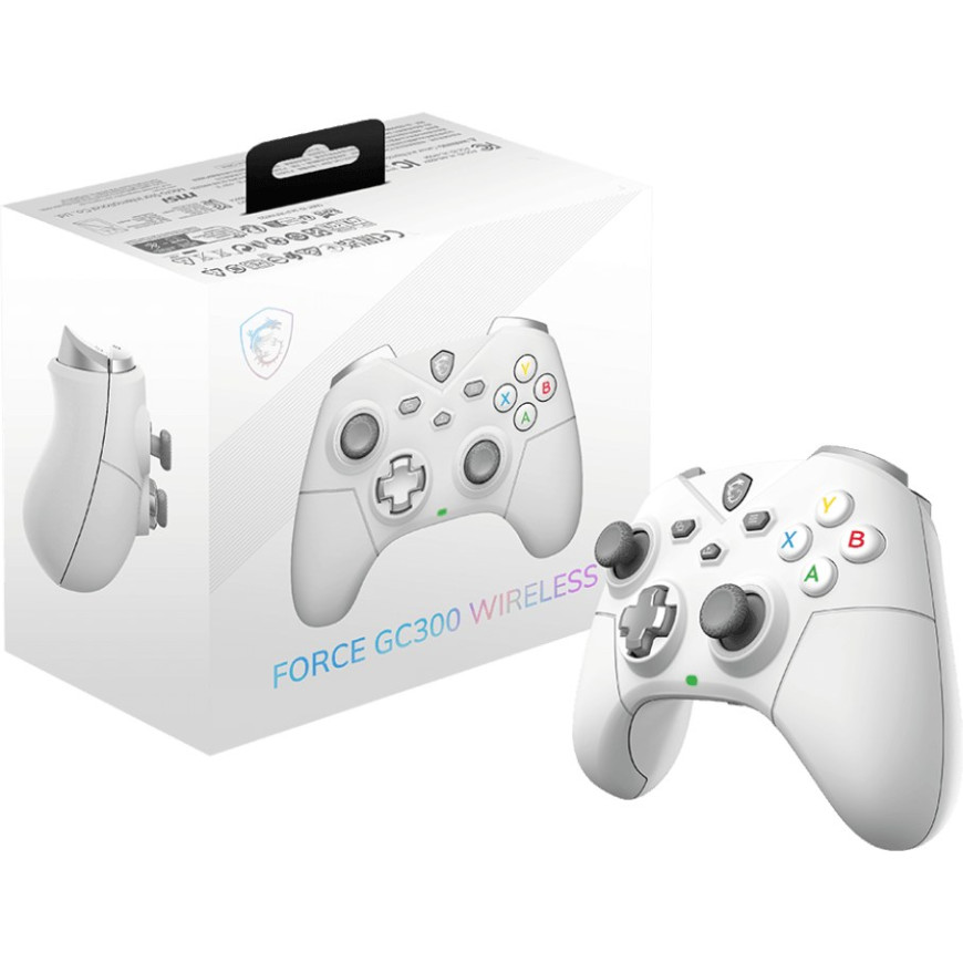 Manette MSI FORCE GC300 sans fill - Blanc (S10-43G0230-EC4)