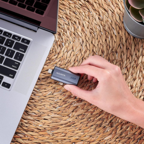 Disque dur externe Adata SSD SC750 - 2TB, USB 3.1, Haute vitesse - SC750-2000G-CCBK