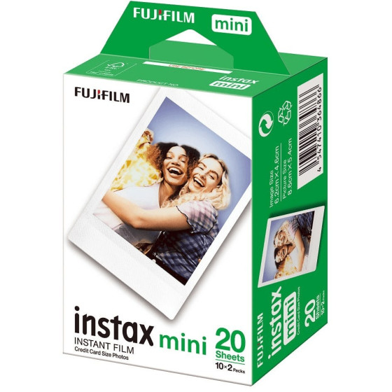 Film Appareil FujiFilm Instax Mini Glossy - 20 pose (2xPack de 10)