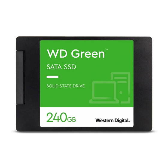 WD Green™ 240GB SATA 2.5 3D NAND SSD (WDS240G3G0A-00BJG0)
