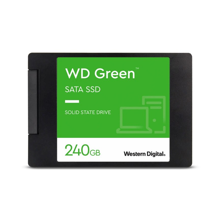 WD Green™ 240GB SATA 2.5 3D NAND SSD (WDS240G3G0A-00BJG0)