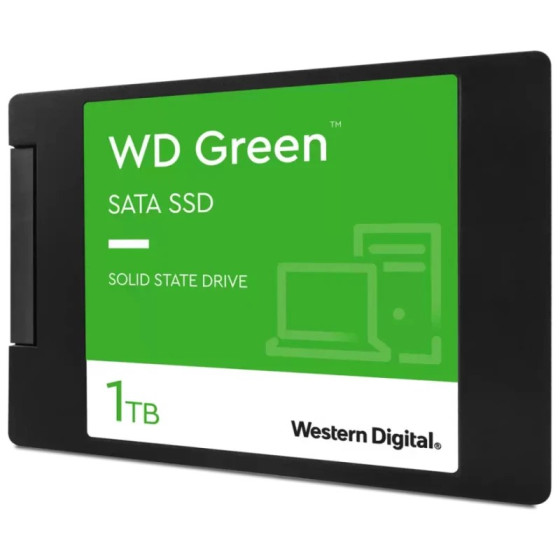 WD Green™ 1TB SATA 2.5 3D NAND SSD (WDS100T3G0A-00BJG0)