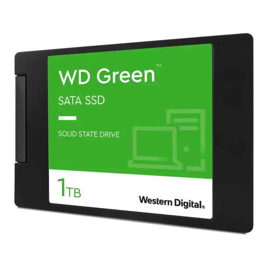 WD Green™ 1TB SATA 2.5 3D NAND SSD (WDS100T3G0A-00BJG0)
