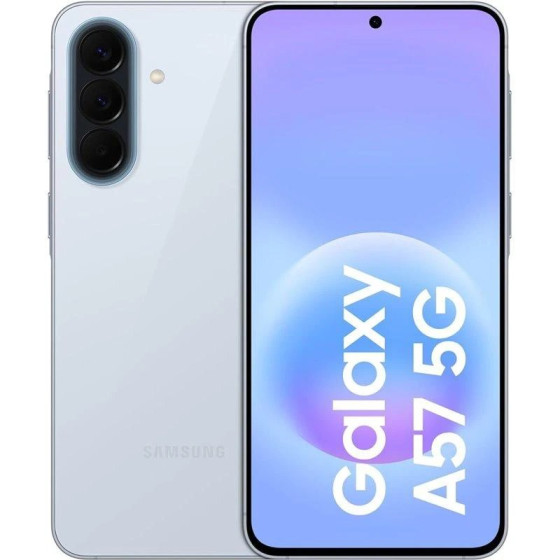 Samsung Galaxy A57 5G Dual Sim - bleu clair (8GB / 256 GB) (SM-A576BLBPMWD)