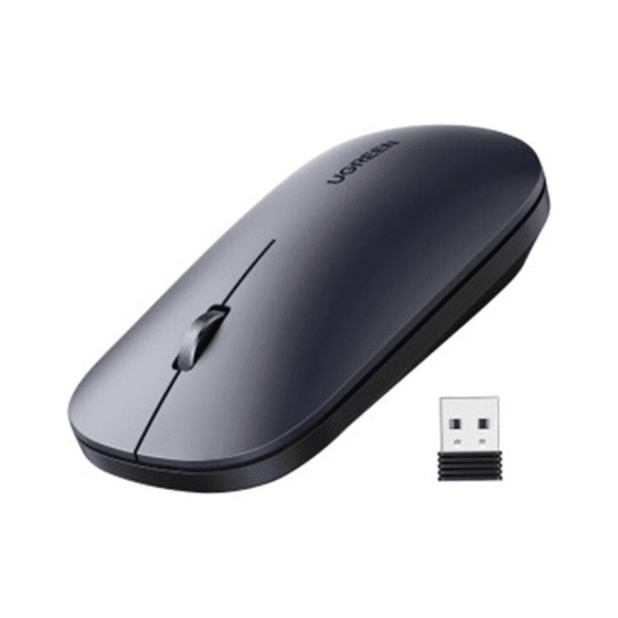 UGREEN Souris sans fil 2,4Ghz/10M GRIS Noir (90372)