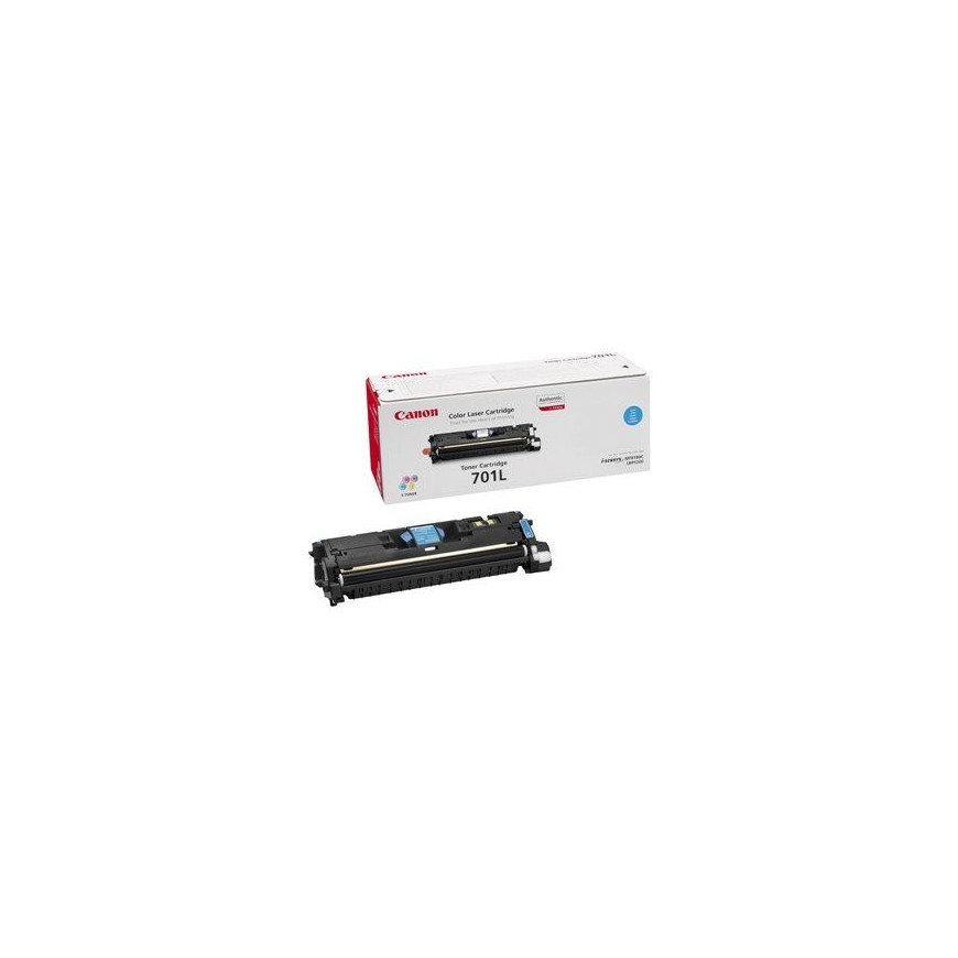 Cartouche de toner Canon 701L Original Cyan (9290A003BA)