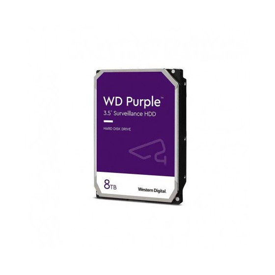 WESTERN DIGITAL Purple Disque Dur Interne d'enregistrement 3,5" 8To 12M (WD82PURX)