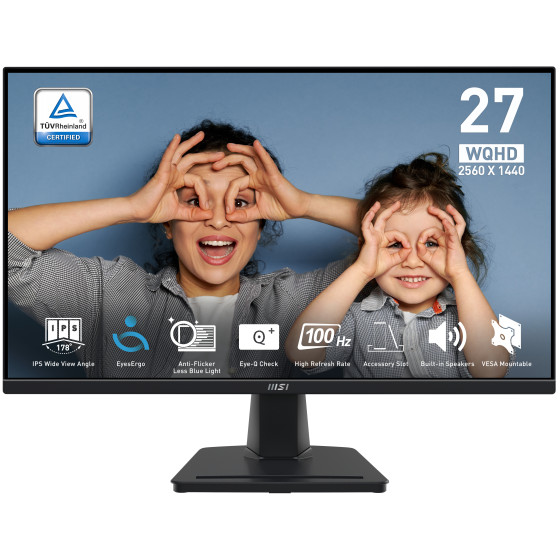Écran 27" WQHD MSI Pro MP275Q (9S6-3PC3CM-026)