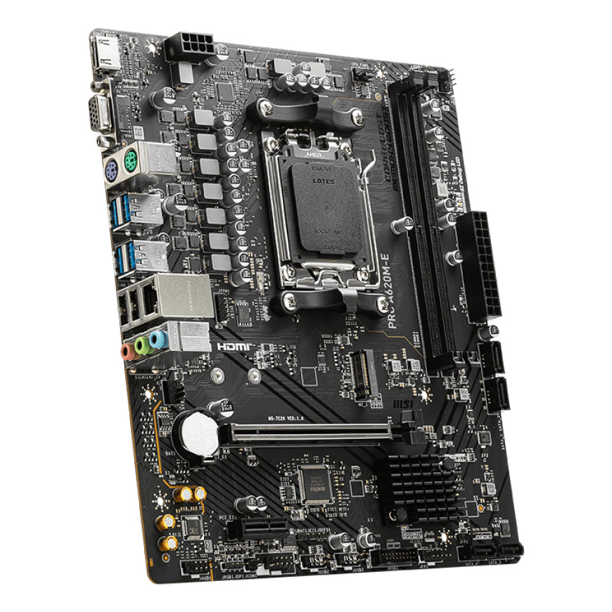 Carte Mère AMD MSI PRO A620M-E - DDR5 (911-7E28-001)