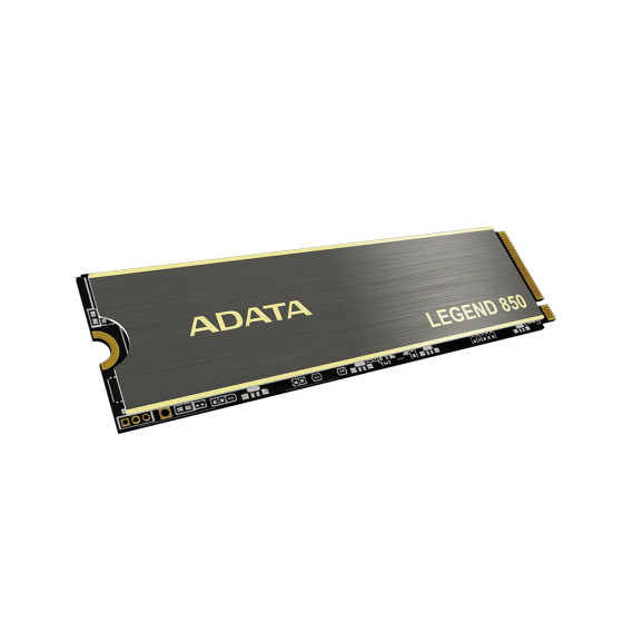 Disque Dur interne SSD ADATA LEGEND 850 PCIe Gen4 x4 M.2 2280 - 500 Go (ALEG-850-512GCS)
