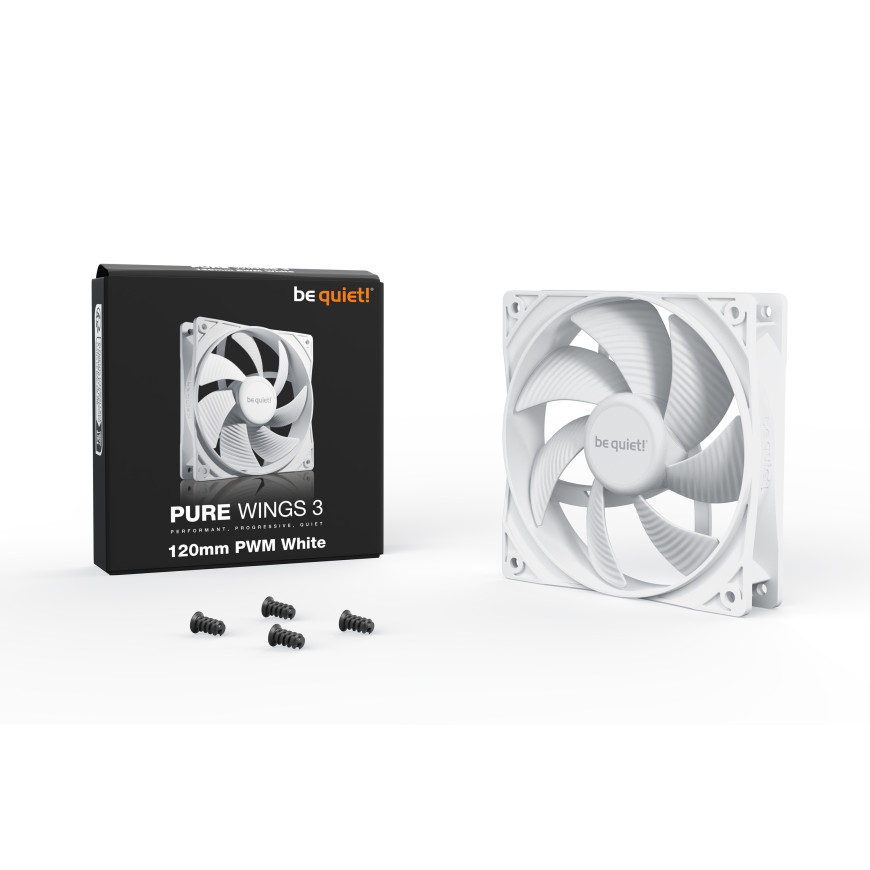 be quiet! Pure Wings 3 120mm PWM (Blanc)