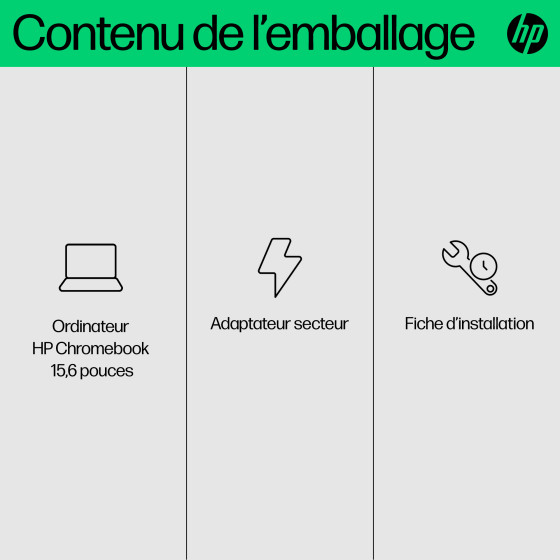 HP Chromebook Plus 15a-nb0040nf
