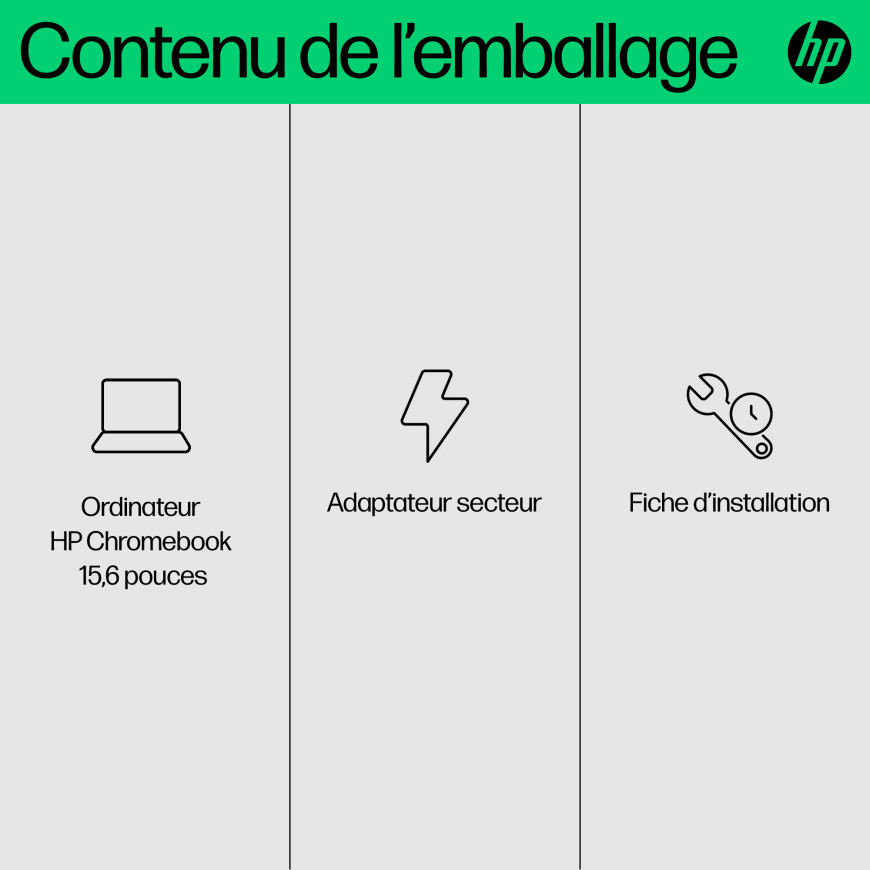 HP Chromebook Plus 15a-nb0040nf