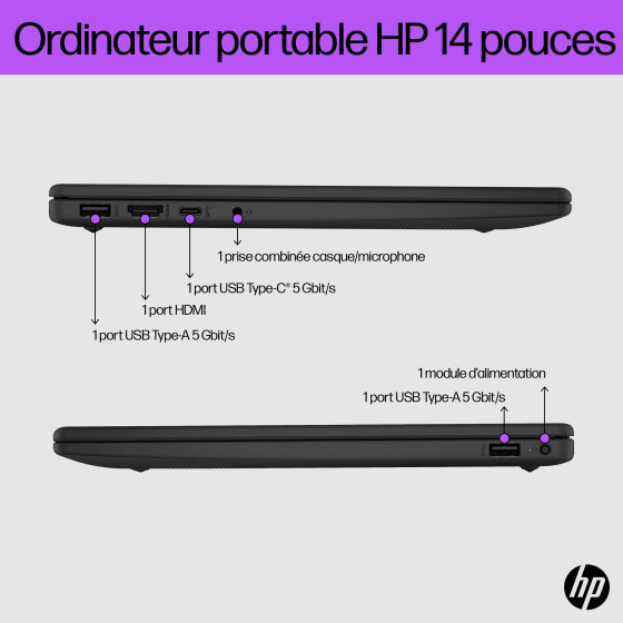 PC portable HP 14-em0032nf