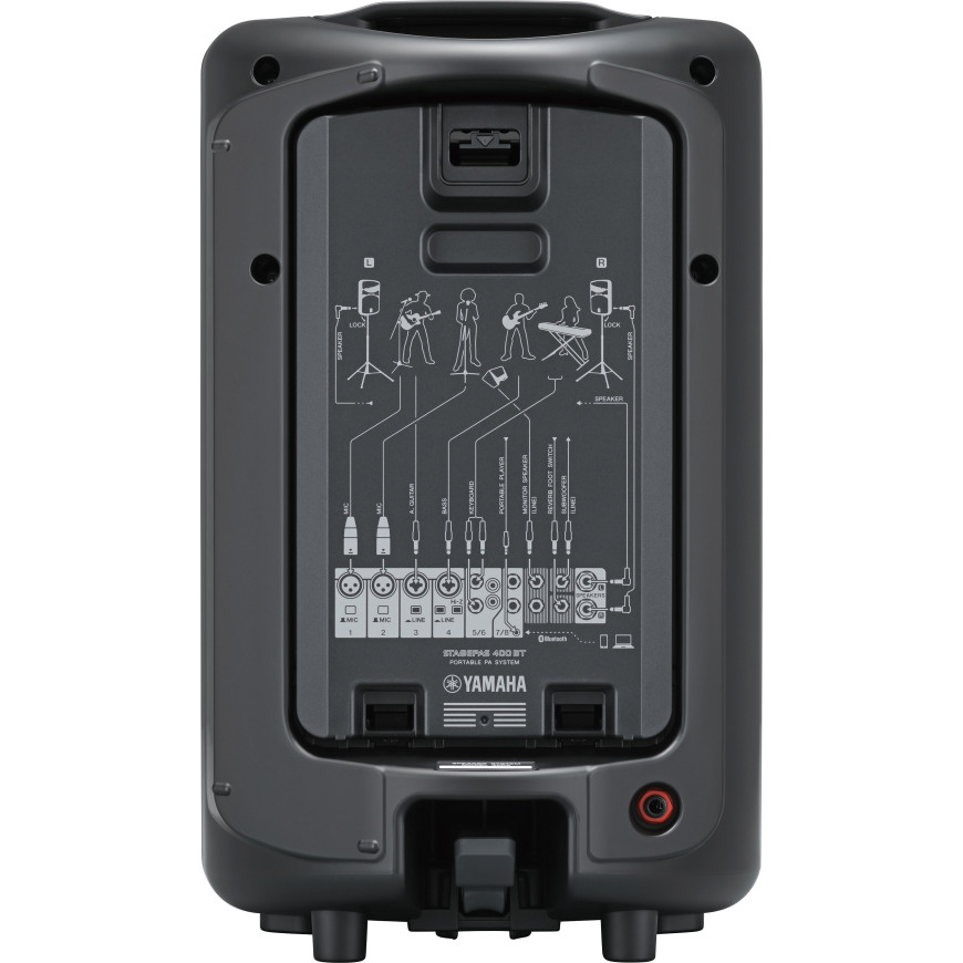 Yamaha STAGEPAS 400BT (Noir)