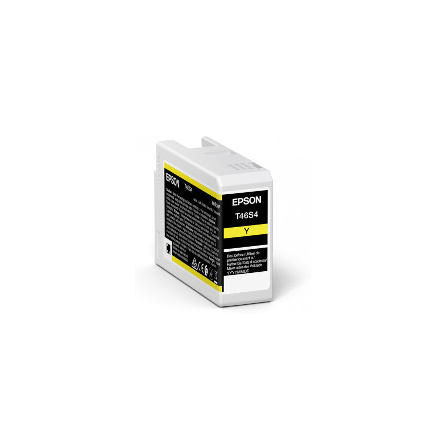 Cartouche d'encre Epson T46S4 – jaune UltraChrome Pro 10 de 25ml (C13T46S400)