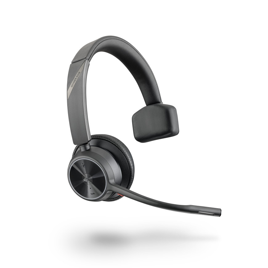 Micro-casque Poly Voyager 4310 certifié Microsoft Teams + dongle BT700 + base de chargement