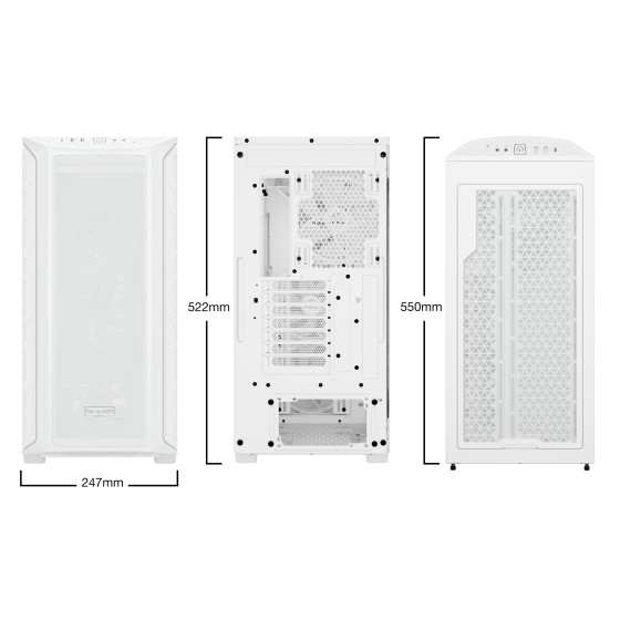 be quiet! Shadow Base 800 FX - Blanc