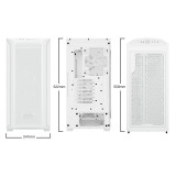 be quiet! Shadow Base 800 FX - Blanc