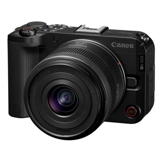 Appareil photo hybride Canon EOS R50 V + objectif RF-S 14-30mm F4-6.3 IS STM PZ