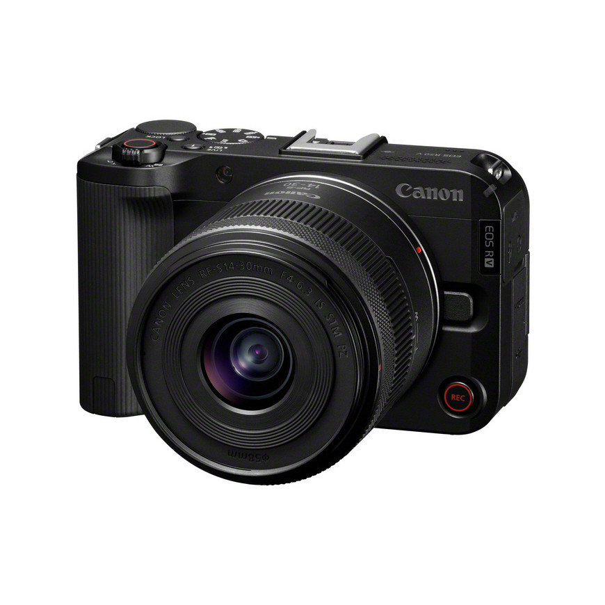 Appareil photo hybride Canon EOS R50 V + objectif RF-S 14-30mm F4-6.3 IS STM PZ