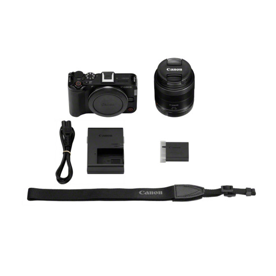 Appareil photo hybride Canon EOS R50 V + objectif RF-S 14-30mm F4-6.3 IS STM PZ