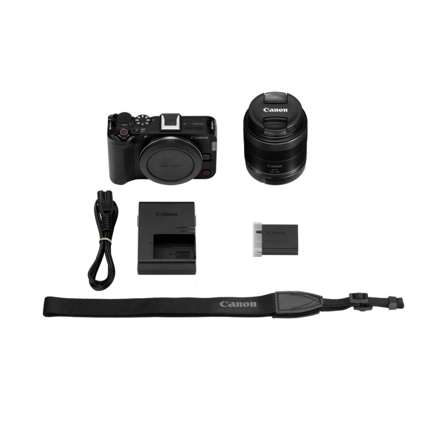 Appareil photo hybride Canon EOS R50 V + objectif RF-S 14-30mm F4-6.3 IS STM PZ