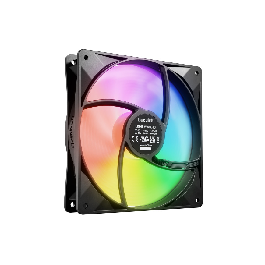 be quiet! Light Wings LX 140 mm PWM High Speed Triple Pack