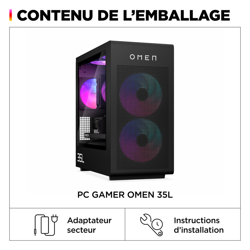Tour Gaming OMEN 35L GT16-0504nf - NVIDIA® GeForce RTX™ 5070