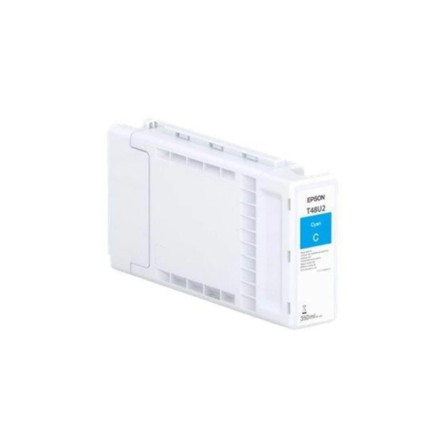 Epson Singlepack UltraChrome Pro 6 Cyan T48U2 – Encre professionnelle 350ml (C13T48U200)
