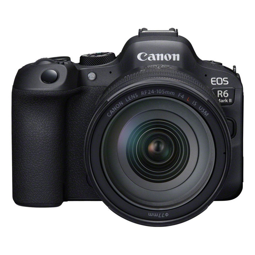 Appareil photo hybride Canon EOS R6 Mark II et objectif RF 24-105mm F4L IS USM