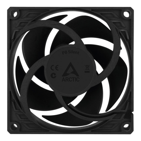 Arctic P8 Silent (Noir)