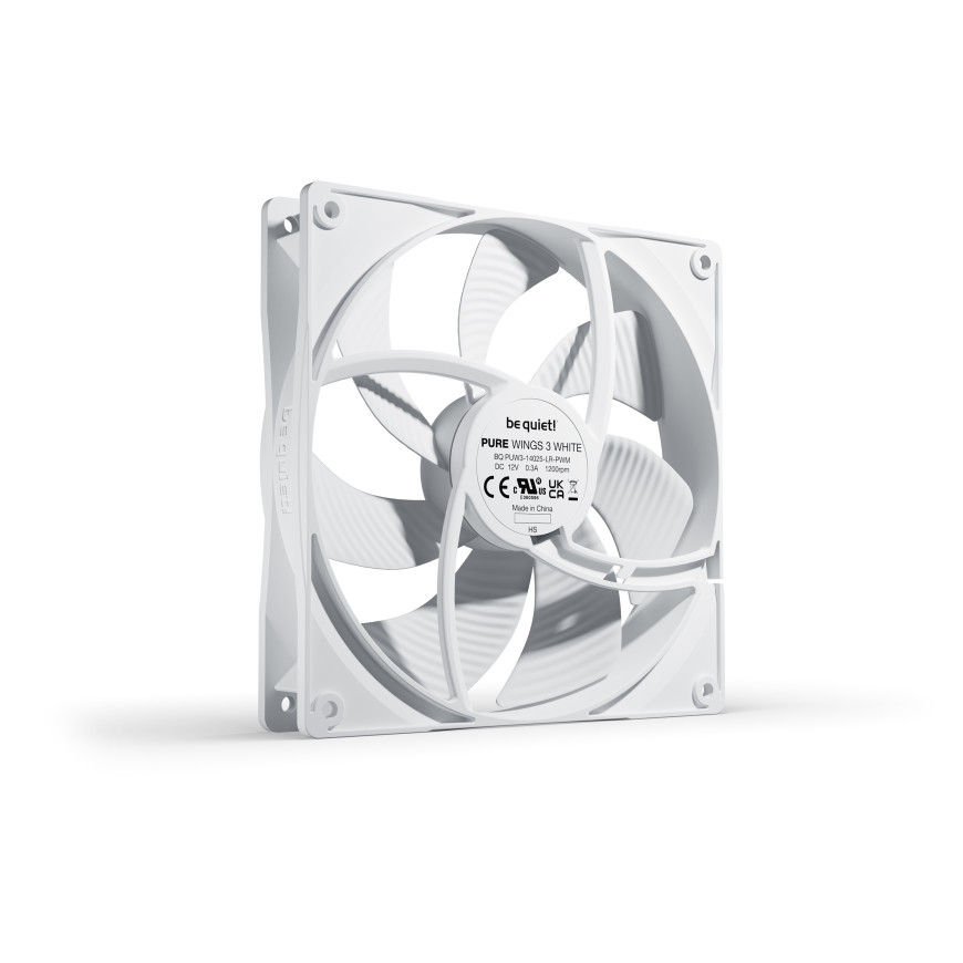 be quiet! Pure Wings 3 140mm PWM (Blanc)