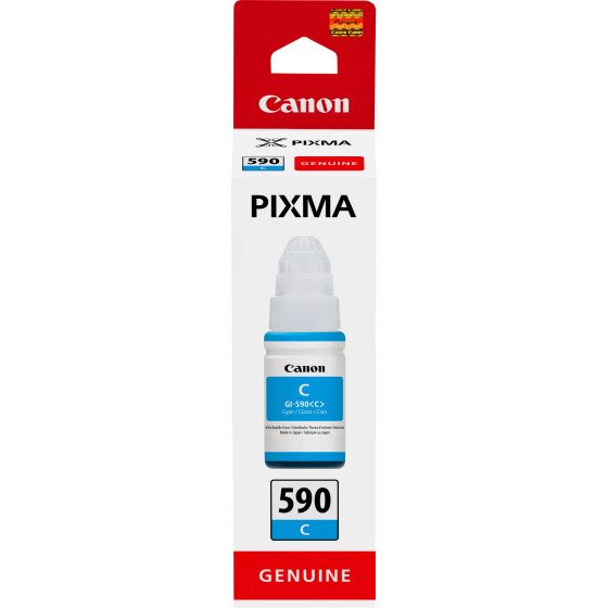 Bouteille d'encre cyan Canon GI-590