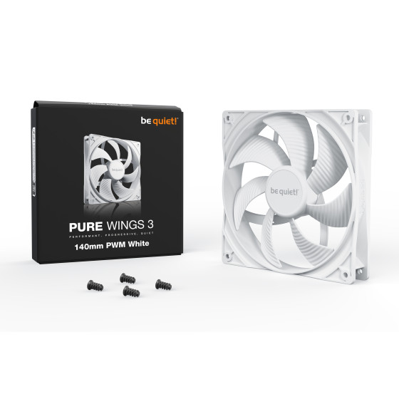 be quiet! Pure Wings 3 140mm PWM (Blanc)