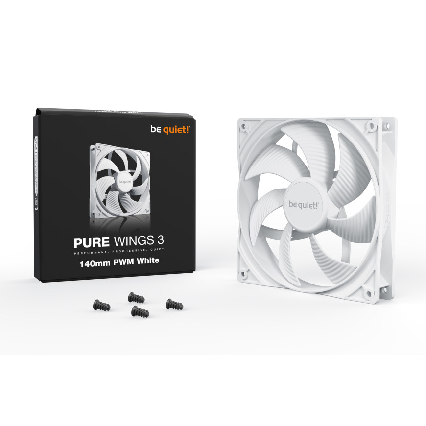 be quiet! Pure Wings 3 140mm PWM (Blanc)