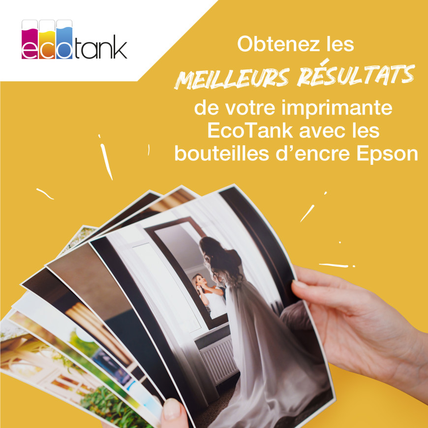 Bouteille d’encre Epson 774 – pigmentaire noire EcoTank (C13T774140)