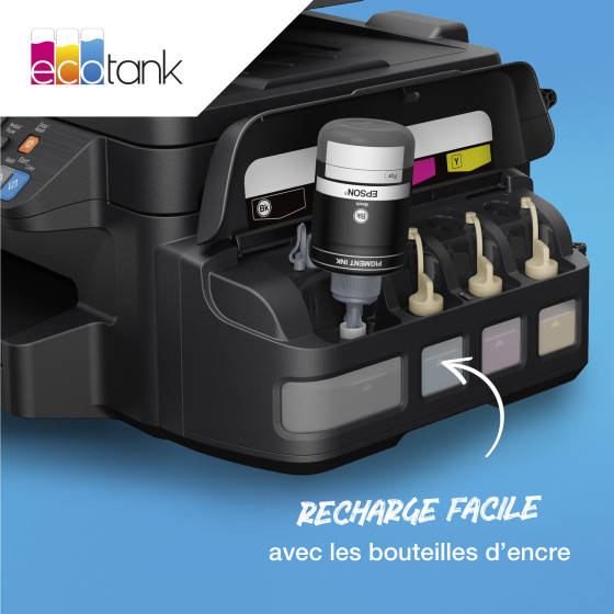 Bouteille d’encre Epson 774 – pigmentaire noire EcoTank (C13T774140)