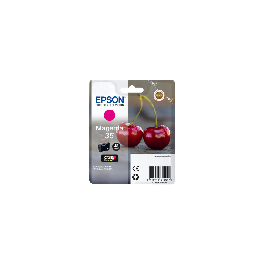 Cartouche d'encre Epson 36 Claria Home Ink – magenta (C13T36834A10)