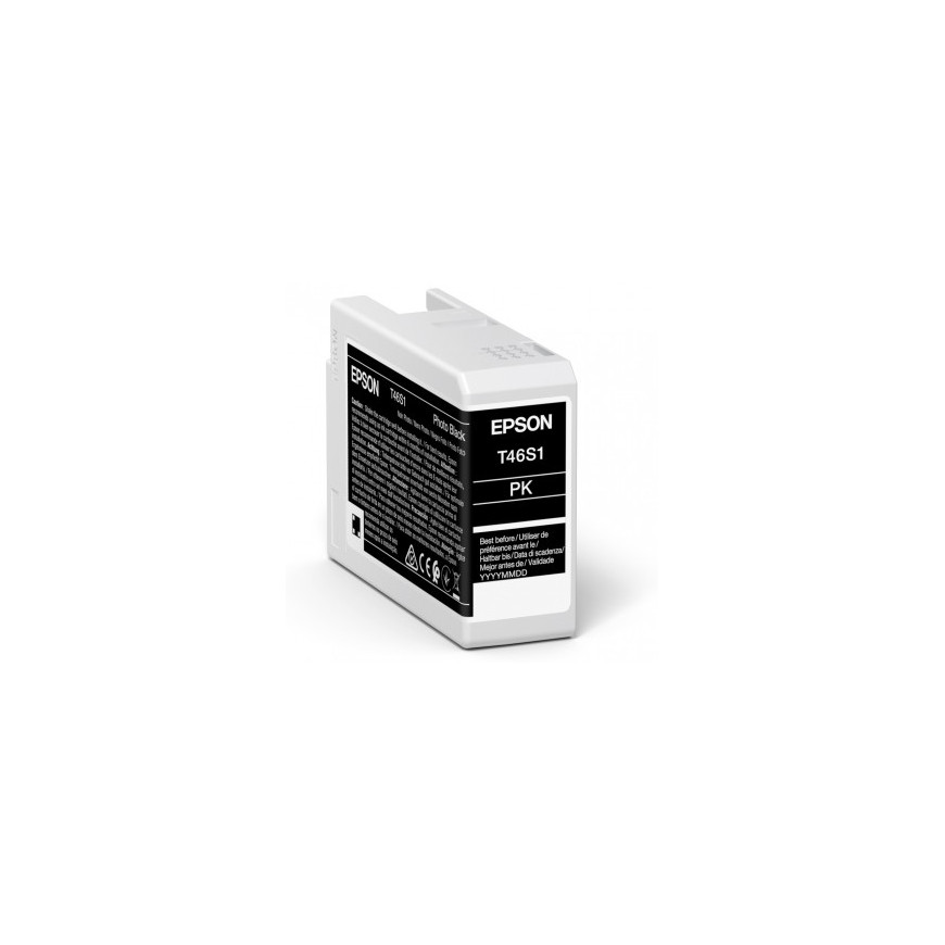 Cartouche d'encre Epson T46S1 – photo noire UltraChrome Pro 10 (C13T46S100)