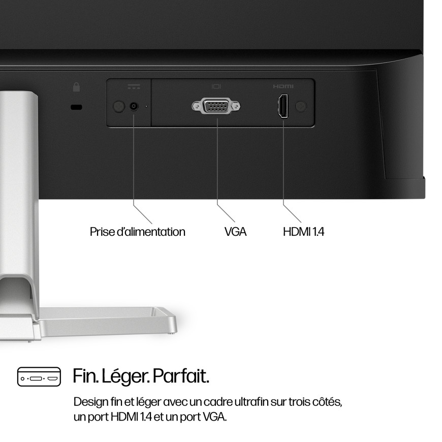 Écran HP Series 5 524sf 23.8" FHD