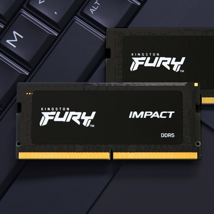 Kingston FURY Impact SO-DIMM 16 Go DDR5 6400 MHz CL38