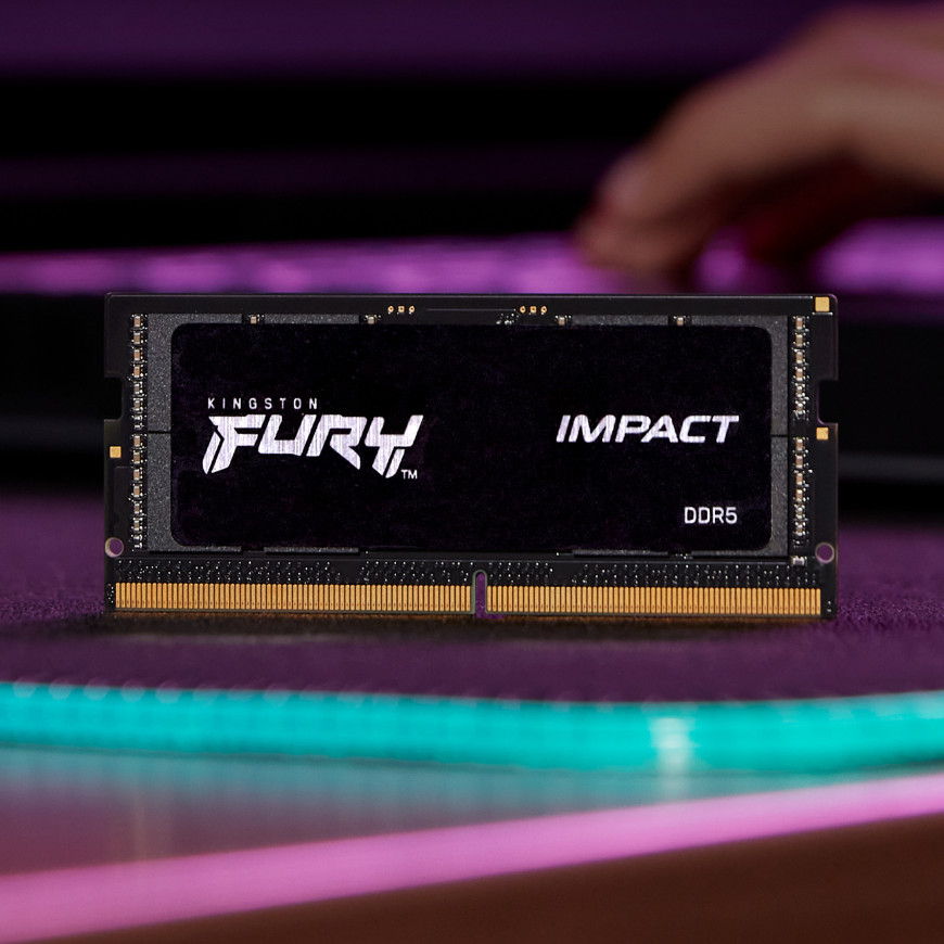 Kingston FURY Impact SO-DIMM 16 Go DDR5 6400 MHz CL38