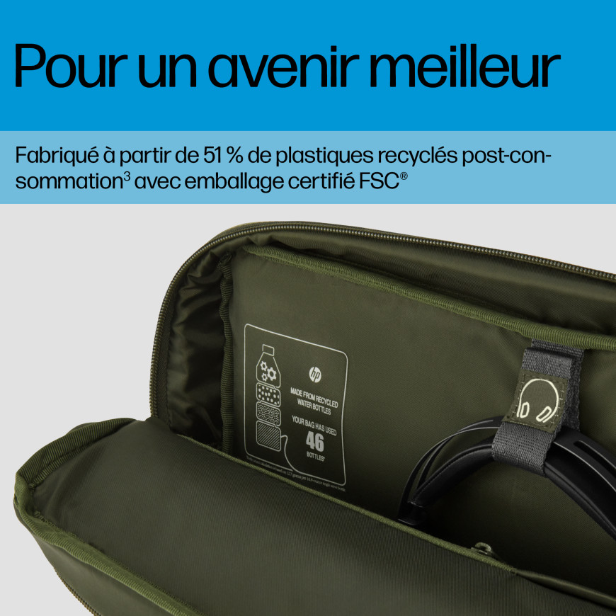 Sacoche modulaire pour ordinateur portable HP 15,6 pouces