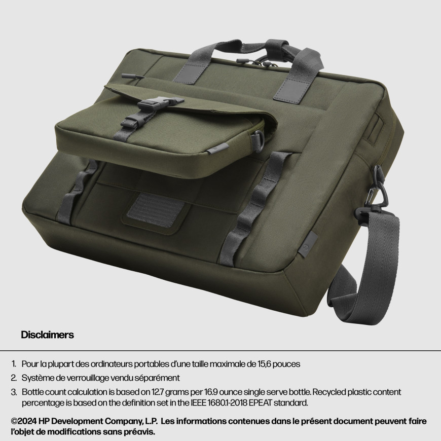 Sacoche modulaire pour ordinateur portable HP 15,6 pouces