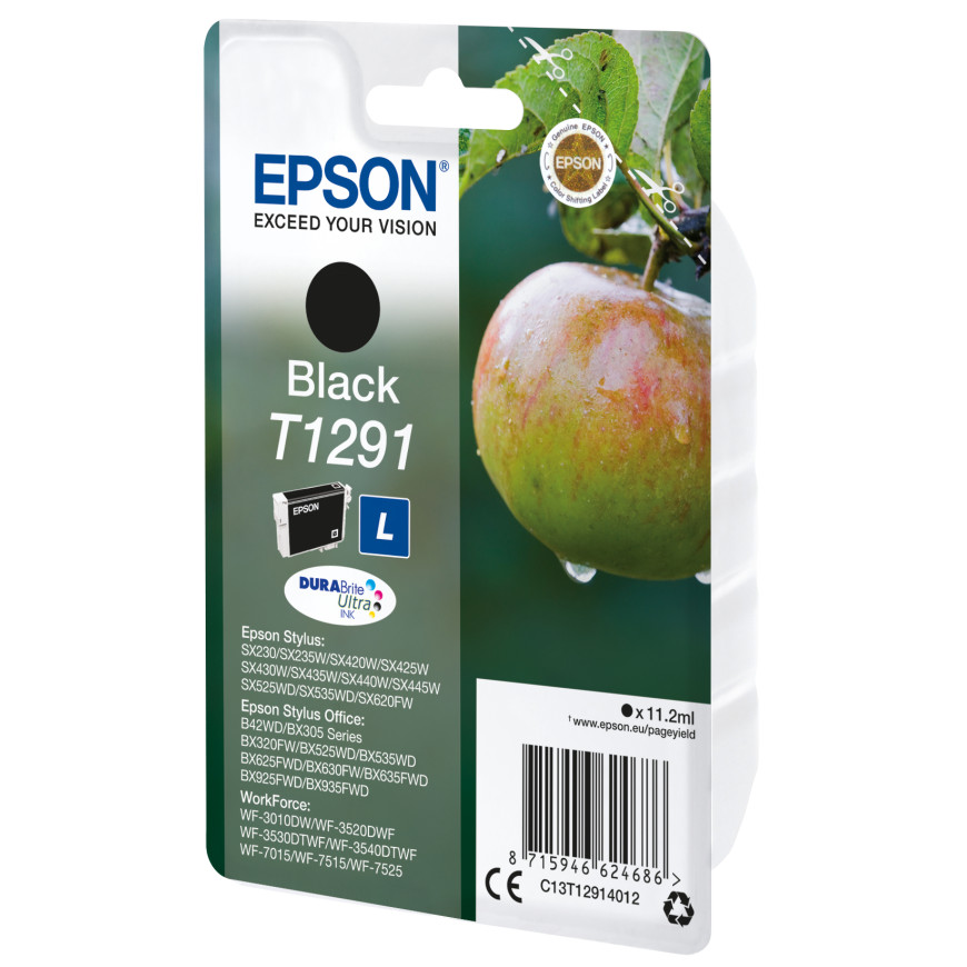 Epson T1291 – Encre noire DURABrite Ultra (C13T12914022)