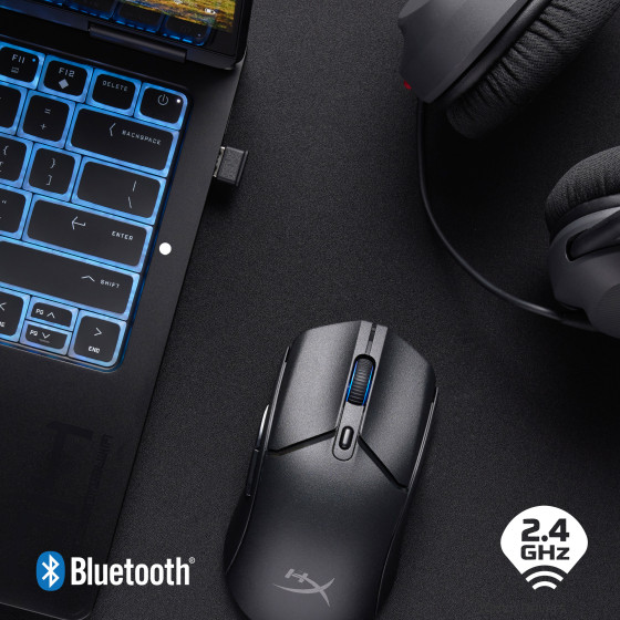 HyperX Pulsefire Haste 2 Core sf - Noire