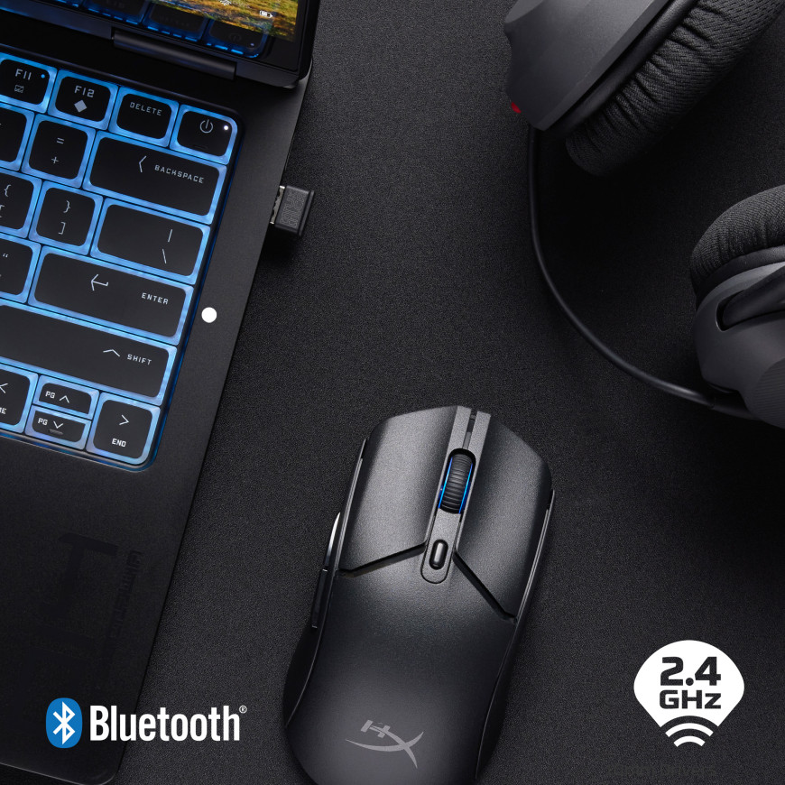 HyperX Pulsefire Haste 2 Core sf - Noire