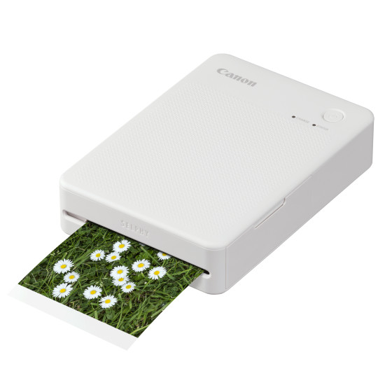 Imprimante photo couleur portable sans fil Canon SELPHY QX20, Blanc sable