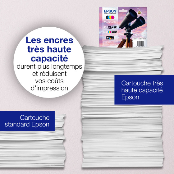 Epson 502XL – Encre jaune haute capacité (C13T02W44020)